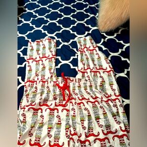 NWOT women’s elf pajama pants m/l